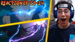 MAYBE BORUTO ISN'T TRASH!!! | Boruto: Naruto Next Generations Episode 13-14 Reaction