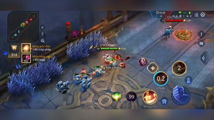 Highlight solo thắng đuọc skin wiro siêu việt nha #lienquanmobile #lienquanl