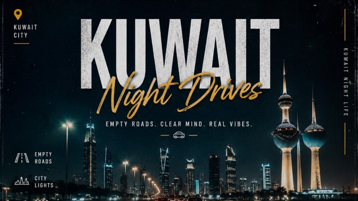 Kuwait 🇰🇼 Night 🌙 Driving 🌙 🚗 #instareelsindia