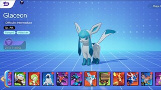 Pokemon UNITE: New Pokemon Glaceon (Attacker) Gameplay