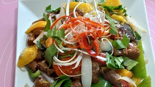 dê sào chua ngọt:chưn nấm.