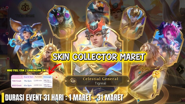 BOCORAN TERBARU SKIN COLLECTOR MARET 2026!