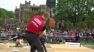 Lumberjack competition