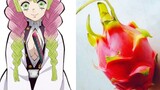 [Demon Slayer] Draw Kanroji Mitsuri with dragon fruit
