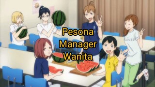 Pesona Manager Wanita Dalam Anime Haikyuu!! (Ft. Top19Anime)