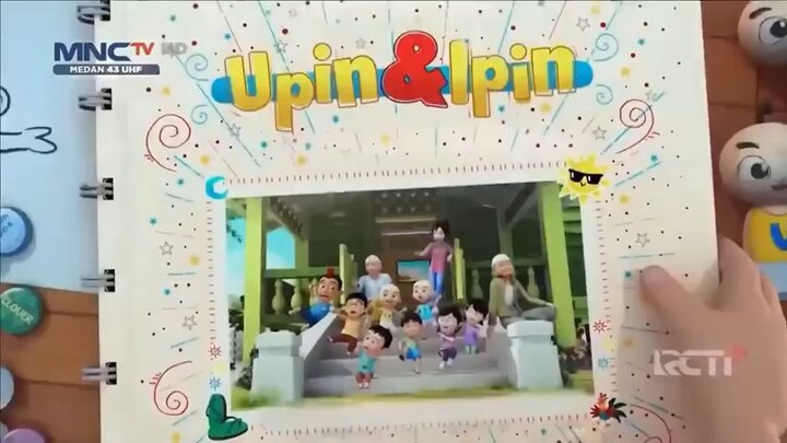 Upin & Ipin _ masak ikan bakar
