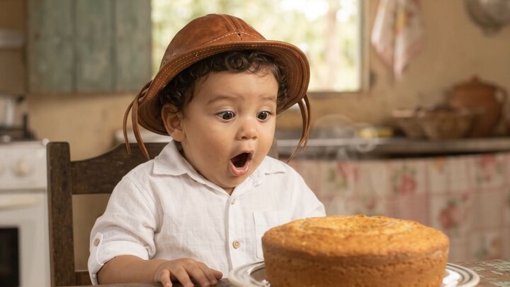 Grandma’s Cake! A Cute Silent Comedy with Baby Arretado / 奶奶的蛋糕！宝宝的可爱无声喜剧