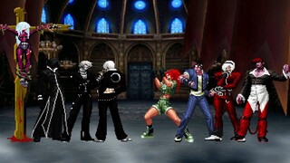 KOF MUGEN: DARK TEAM VS OROCHI BLOOD TEAM!!!