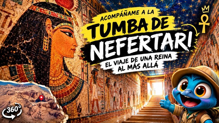🏺 ACOMPAÑAME A LA TUMBA DE NEFERTARI | El viaje de una reina al más allá