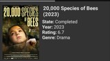 20,000species of beas 2023 by eugene