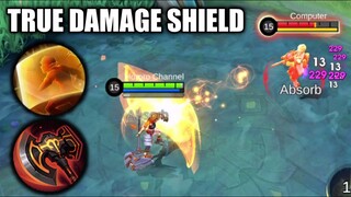 THE TRUE DAMAGE SHIELD | REAL SABER POKE | HANZO FAST ROTATION