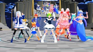 【mmd di gi charat】デ・ジ・キャラット9人娘でdo-dai