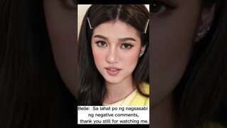 Classy response of Belle Mariano to Bashers