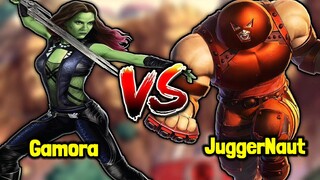 GAMORA VS JUGGERNAUT | MARVEL SUPER WAR | GAMORA SKILL GUIDE