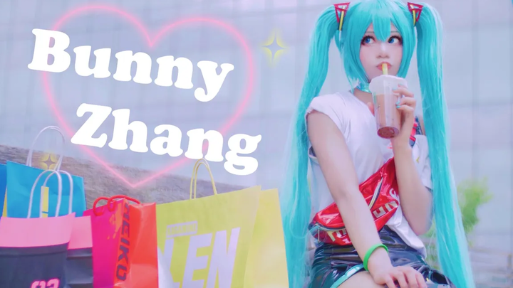 張楚寒 กระต่าย Zhang【Bunny】Hatsune Miku Cosplay Dance Cover