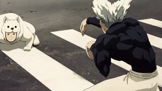 # One Punch Man Garou is really miserable, he was beaten by Dogman and kicked by Saitama