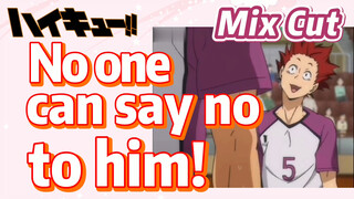 [Haikyuu!!]  Mix cut |  No one can say no to him!