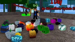 Blox Fruit สุ่ม 50 ผลปีศาจ Update 173 ได้ผลราคา1000000!!