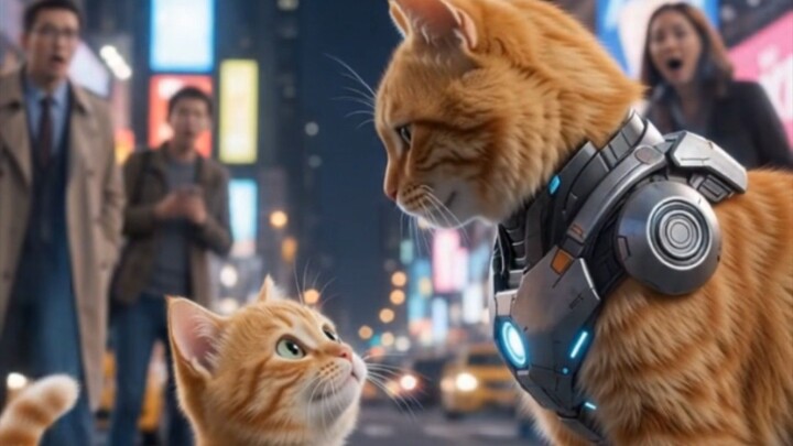 🐱 这只猫竟然来自未来？！😱