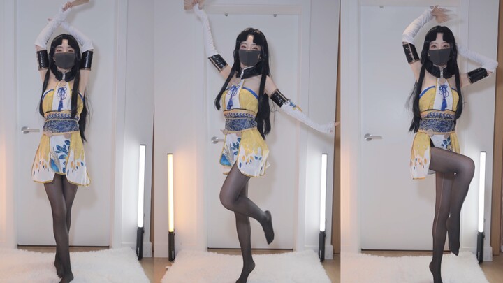 For the talent show when I go home for the New Year, I'll just dance to "Sending My Moonlight"!