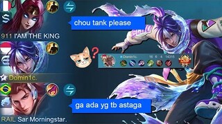 SATU TIM PANIK KARENA GAK ADA YG TB? TENANG, KITA MAINKAN MAKRO NYA!! Mobile Legends