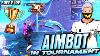 I  AM  USING HACK   IN TOURNAMENTS 😈|| HIGHLIGHTS BY KILLER FF