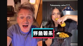 Gordon Ramsay's comment: Goudan's happy fish and chips #YYY translation team#