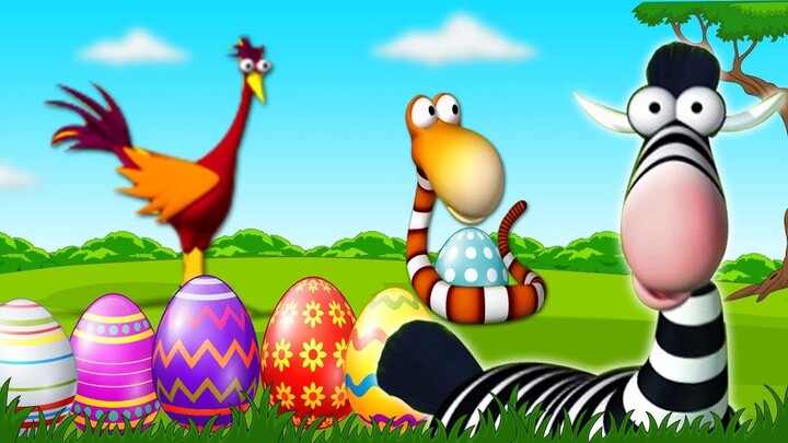 Gazoon | Berbentuk Telur Paskah (Easter Eggs) | Kartun Lucu | ToBo Kids TV Bahasa