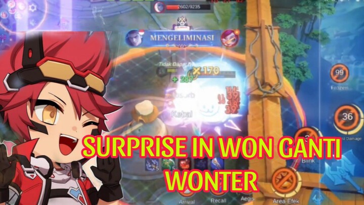 SURPRISE IN WON GANTI WINTER🥶