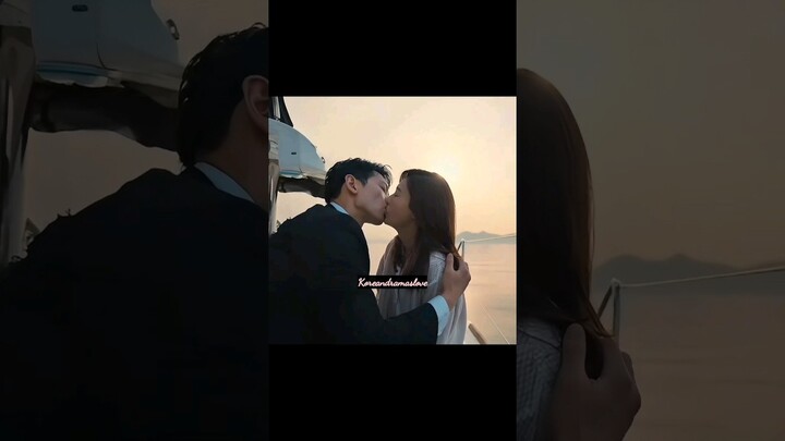 He gives her a romantic kiss | RED SWAN | #shorts #kdrama #kimhaneul #shortsfeed #viral #redswan