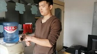 ALEX dancing like a spider