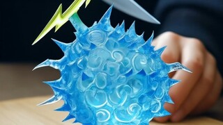 [Memotong buah-buahan berair seperti jeli ~versi ONE PIECE]