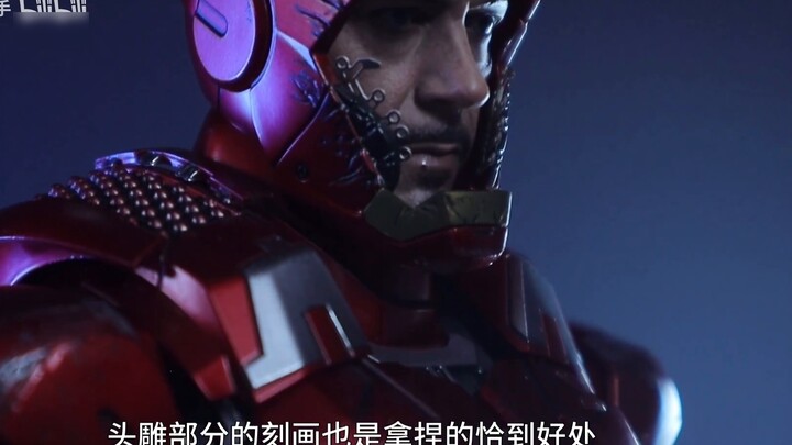 The strongest Iron Man model?! Simply sharing Hottoys alloy Iron Man MK7!