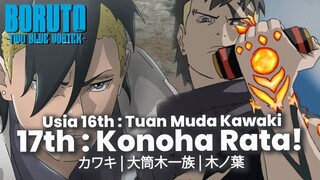 BORUTO TERBARU- USIA 17 KAWAKI SEGILA BORUTO BADASNYA - TWO BLUE VORTEX CHAPTER BARU