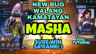 MASHA IMMORTALITY BUG | SURE WIN RANK UP | FULL TUTORIAL