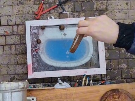 Come smash the glass!