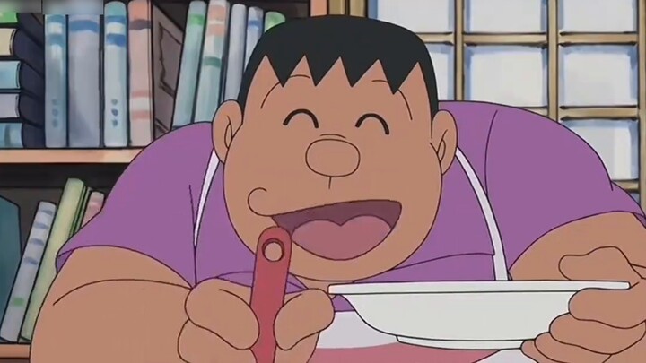 In order to make the stew that Xiaonan likes, Fat Tiger specially invited Nobita!