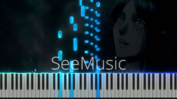 [Skor piano AI] Attack on Titan - Call of Silence | Animenz