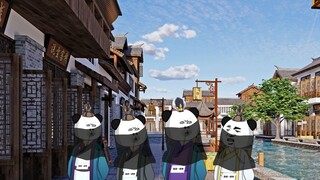 Episode 73: Yu Hong dan keempat orangnya berparade di jalan dengan topeng, tetapi ditemukan oleh per