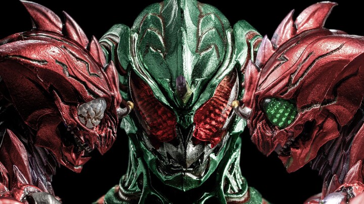 "The perfect fusion of extreme madness and integrity!" SIC Kamen Rider AMAZONS ALFA & OMEGA Jin and 