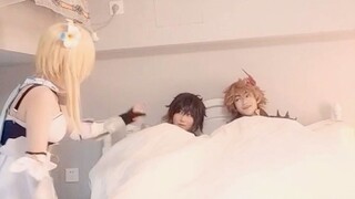 旅行者，我们排练呢