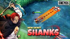 Skin Terbaru!! Shanks, Efeknya Ga Main Main😱🔥[ONE PIECE X MLBB]