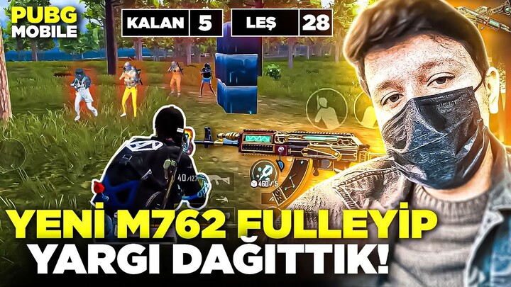 YENİ M762 FULLEYİP YARGI DAĞITTIK 🔥 ESRARENGİZ OLAY Pubg Mobile