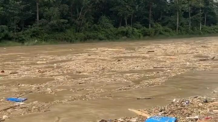 nepal में भारी बारिश हो गया सब तबाह