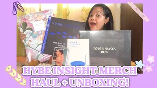 BTS HYBE INSIGHT MERCH HAUL & UNBOXING PHILIPPINES! Hybe BTS Photocards, Postcards and Seven Phases!