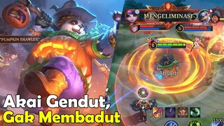 Akai Gendut, Gak Membadut || Review Skin Akai Halloween mobile legends