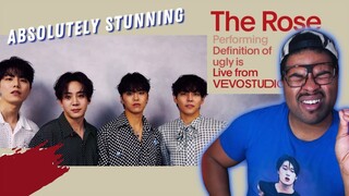 THESE VOCALS 😱 | The Rose (더로즈) - “Definition of ugly is” Live from VEVO Studio | REACTION