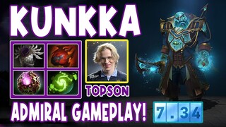 Topson Kunkka Midlane Highlights 23 KILLS | ADMIRAL GAMEPLAY! | Trend Expo TV