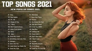 Pop Hits 2021 - Ed Sheeran, Adele, Maroon 5, Shawn Mendes, Taylor Swift, Sam Smith, Dua Lipa