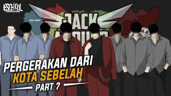 PERGERAKAN DARI KOTA SEBELAH PART 6 - ANIMASI SEKOLAH - DRAMA ANIMASI SEKOLAH